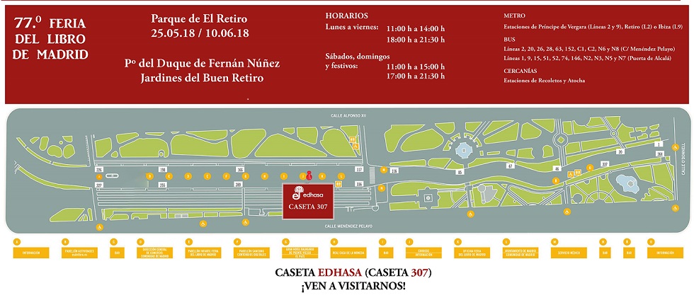 EDHASA EN LA FERIA DEL LIBRO DE MADRID 2018-FIRMAS